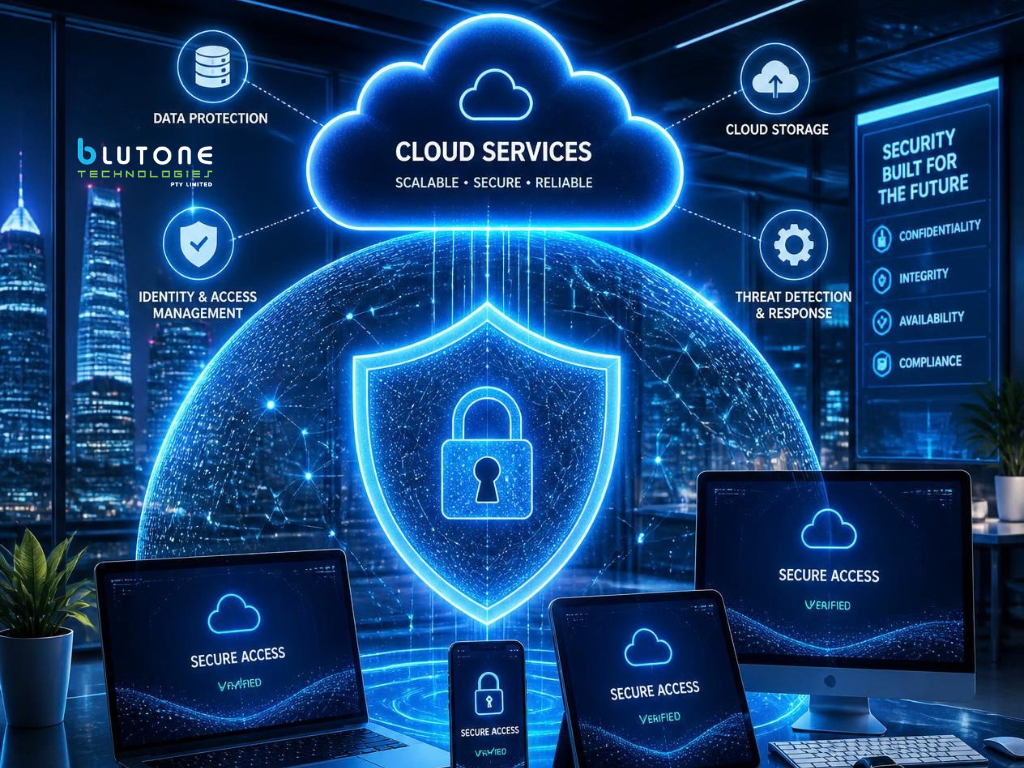 IT administrator reviewing business cloud backup coverage